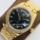 Yellow Gold Rolex Day Date Black Dial Diamond Watch 40MM EW Factory (3)_th.jpg